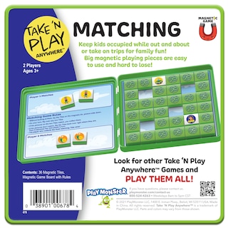 Foto 4 | Juego A Juego Playmonster Take N Play Travel Durante Más De 3 Años - Venta Internacional.