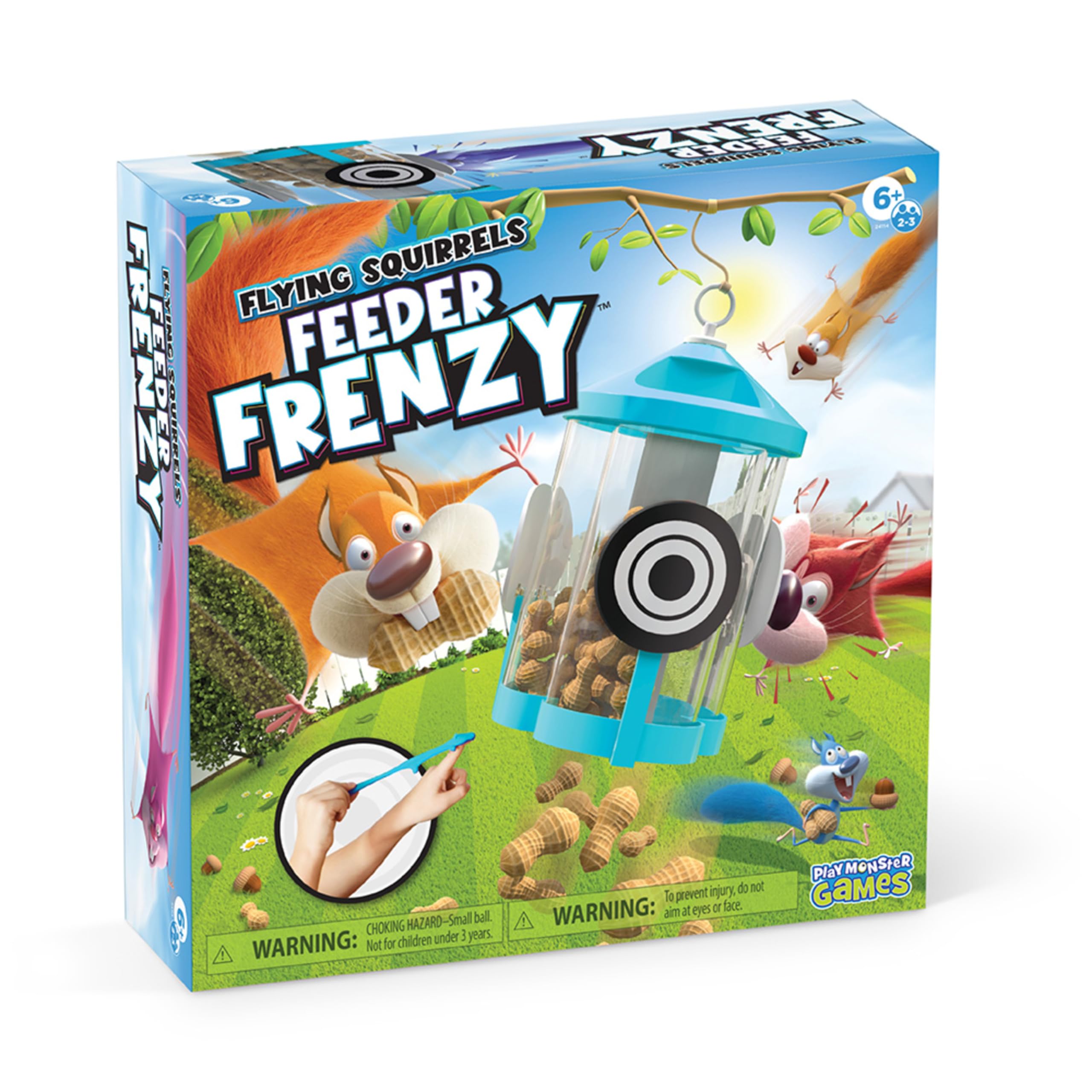 Foto 2 pulgar | Juego De Mesa Playmonster Flying Squirrels Feeder Frenzy 6+ - Venta Internacional.