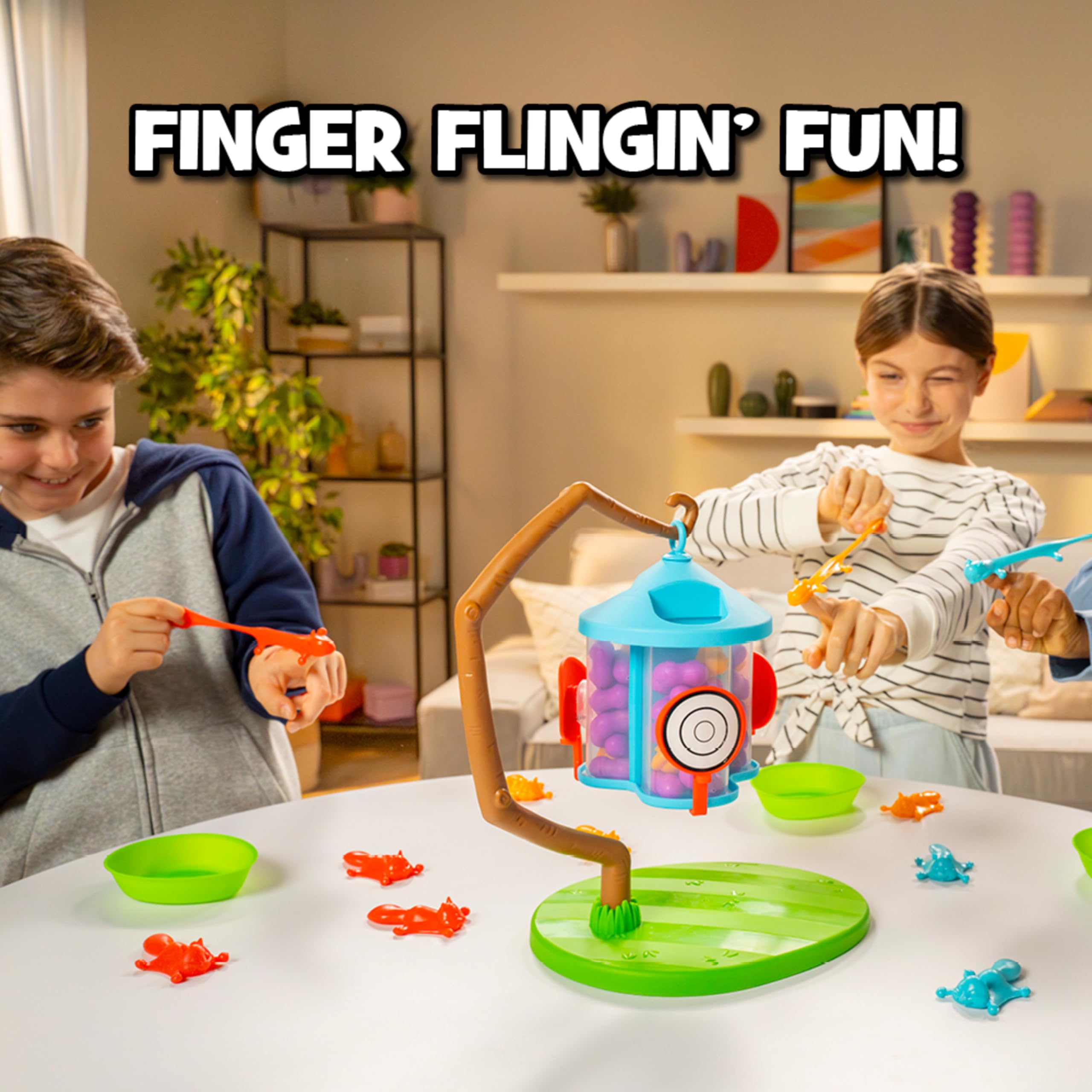 Foto 7 pulgar | Juego De Mesa Playmonster Flying Squirrels Feeder Frenzy 6+ - Venta Internacional.