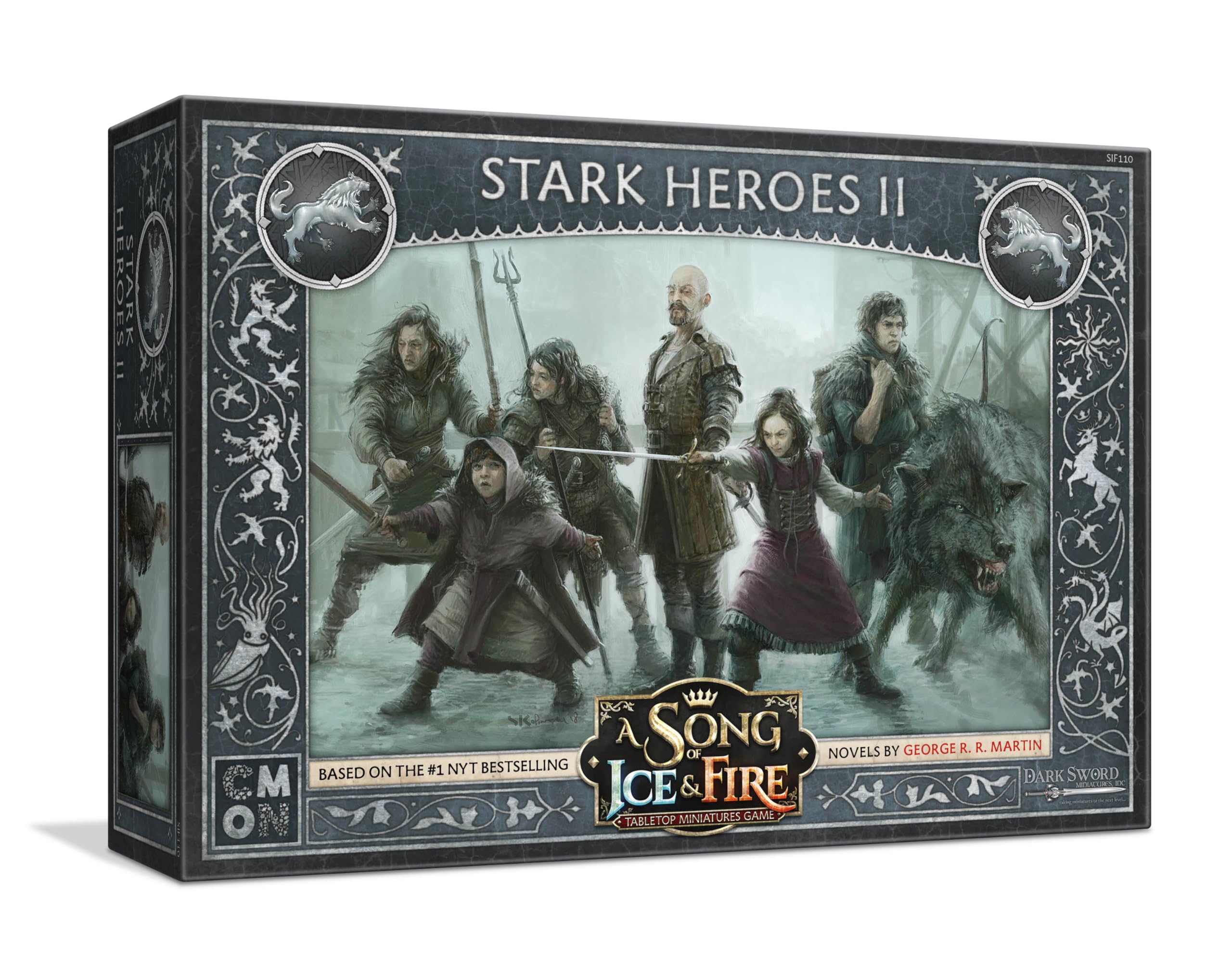 Foto 2 pulgar | Juego De Estrategia Cmon A Song Of Ice And Fire Stark Heroes Ii Set - Venta Internacional.