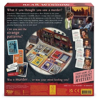Foto 3 | Juego De Mesa Funko Games Rear Window Deduction 13 Años O Más - Venta Internacional.