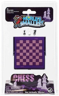 Foto 1 | Juego De Ajedrez Más Pequeño Del Mundo Para 2 Jugadores Con Funda Magnética - Venta Internacional.