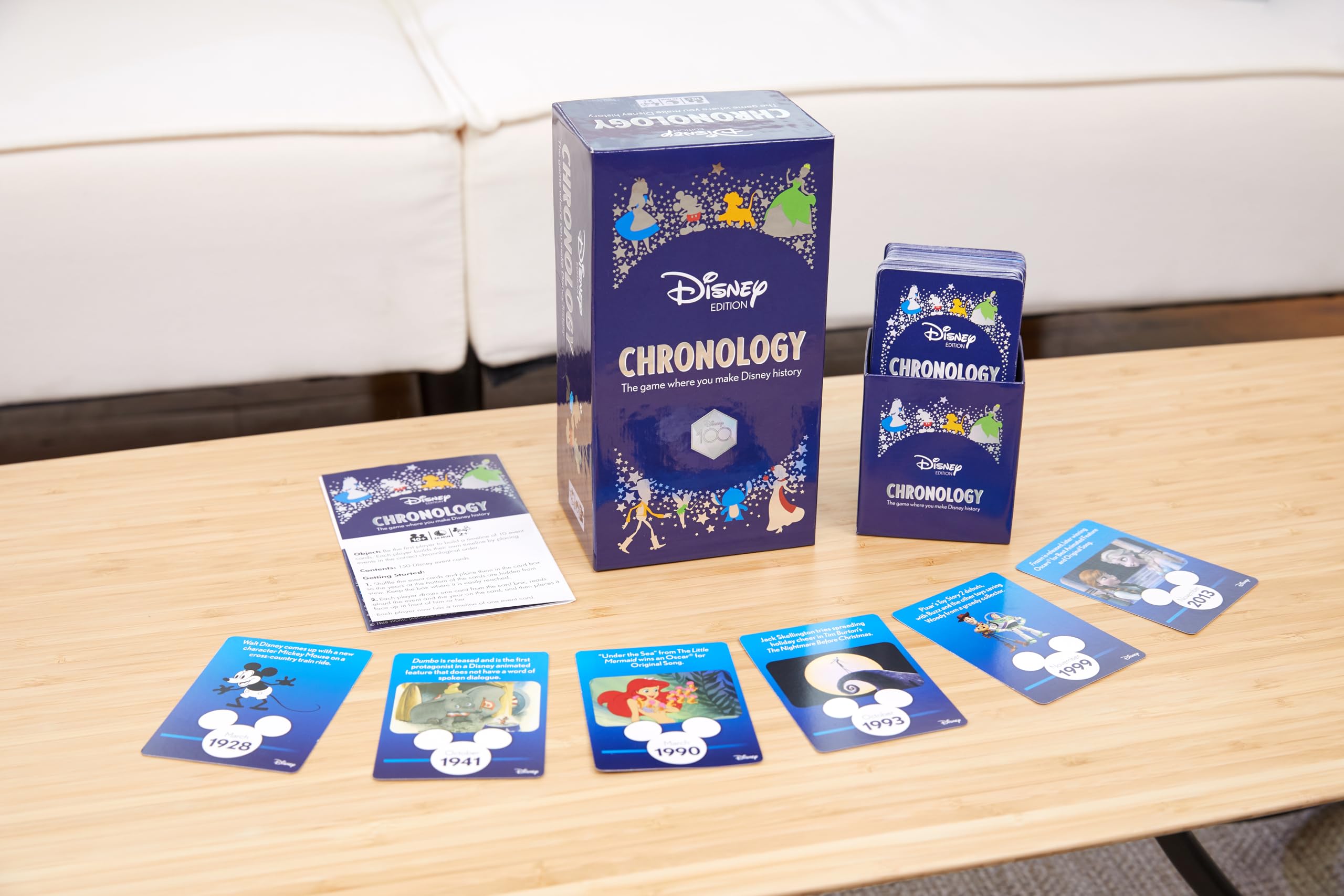 Foto 5 pulgar | Juego De Mesa Buffalo Games Disney Chronology Con 150 Eventos - Venta Internacional.