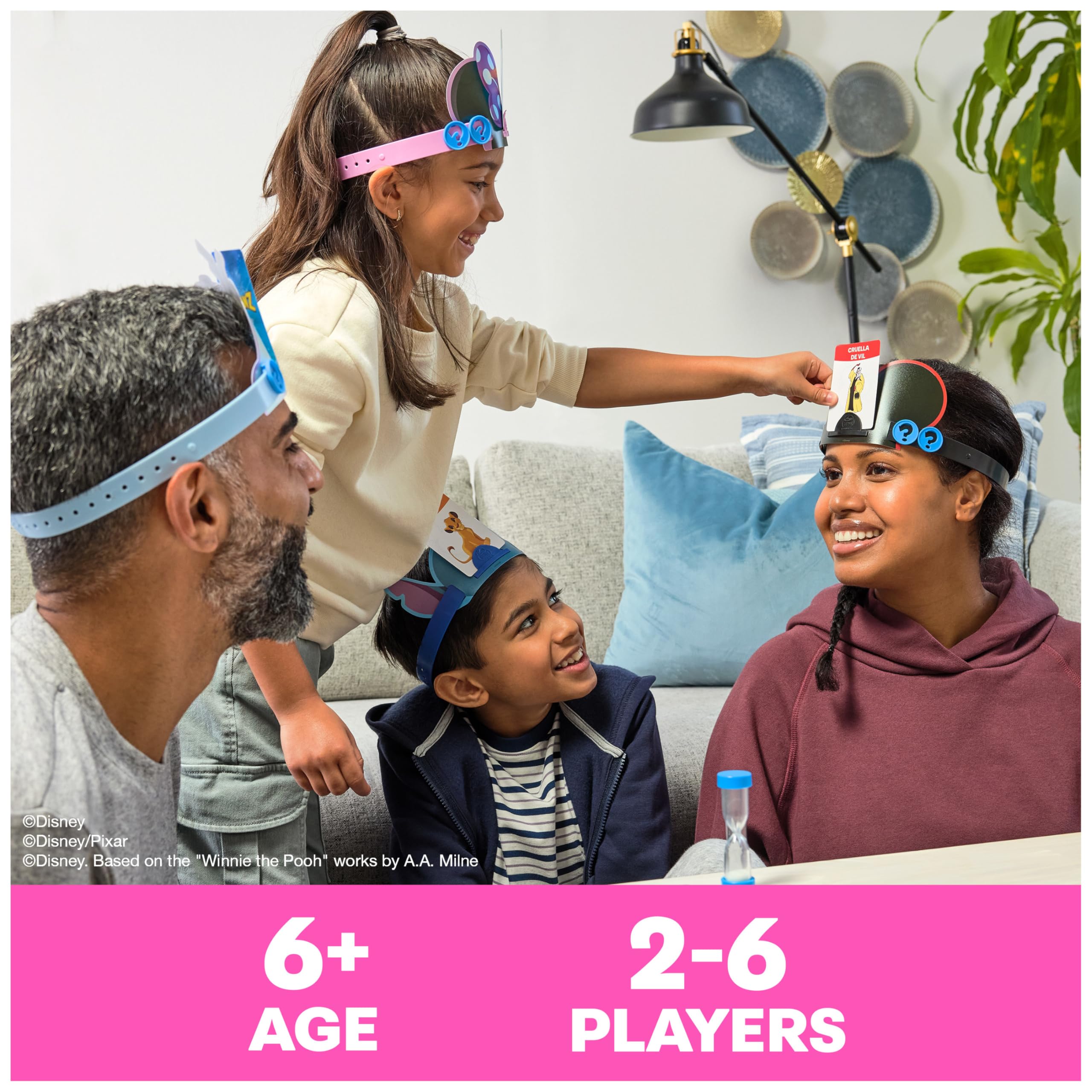 Foto 3 pulgar | Juego De Adivinanzas Spin Master Games Disney Hedbanz Con Disney - Venta Internacional.