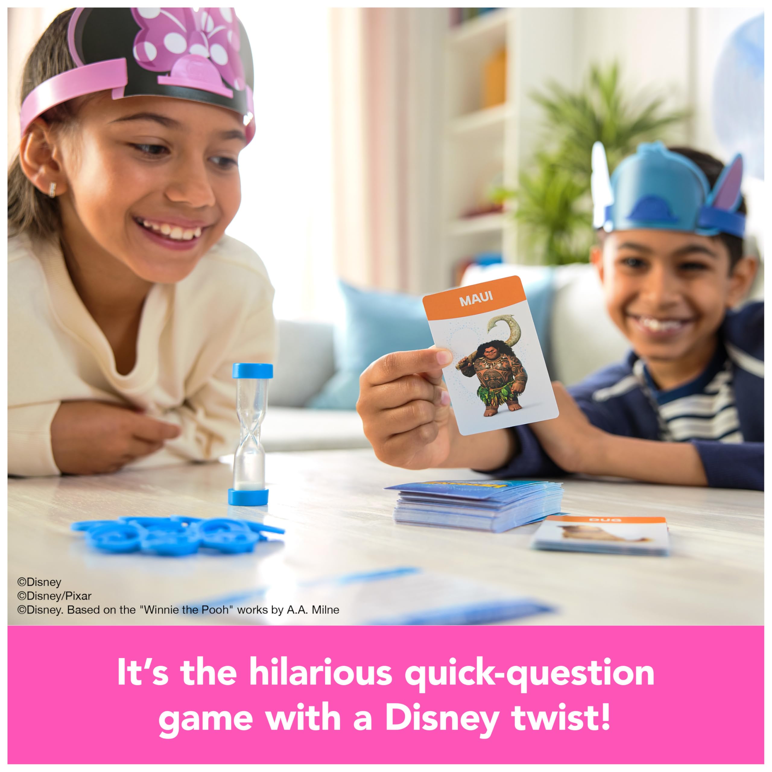 Foto 4 pulgar | Juego De Adivinanzas Spin Master Games Disney Hedbanz Con Disney - Venta Internacional.