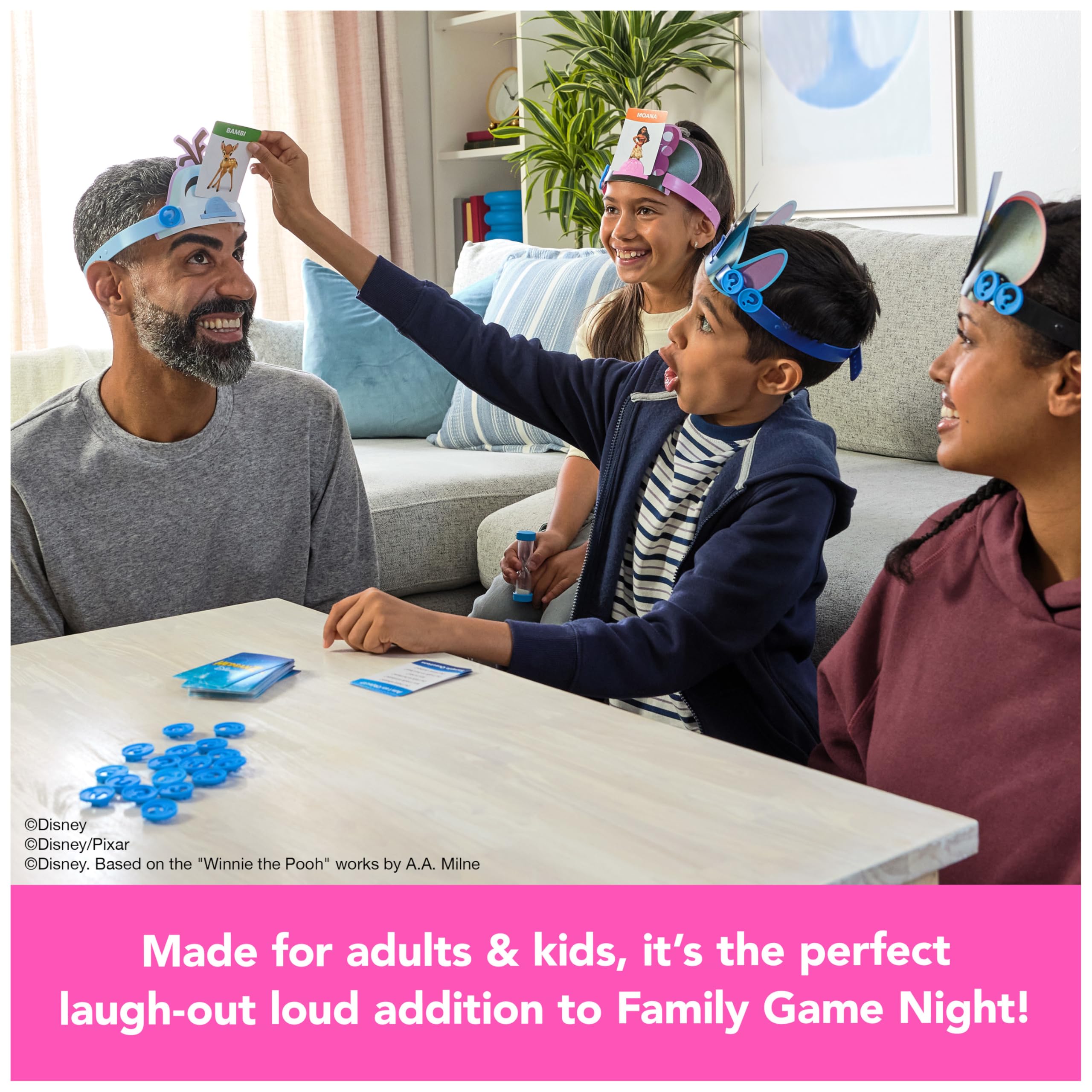 Foto 6 pulgar | Juego De Adivinanzas Spin Master Games Disney Hedbanz Con Disney - Venta Internacional.