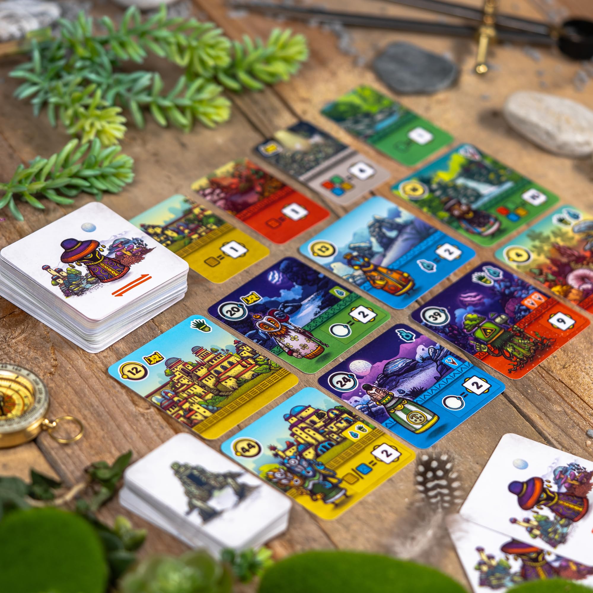 Foto 5 pulgar | Juego De Cartas Pandasaurus Games Faraway Explore Alula 10+ Ages - Venta Internacional.