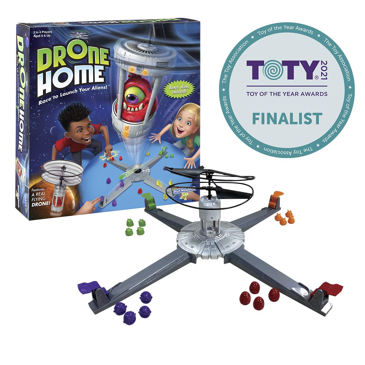 Foto 2 | Juego De Mesa Playmonster Drone Home Para 2 A 4 Jugadores Mayores De 8 Años - Venta Internacional.