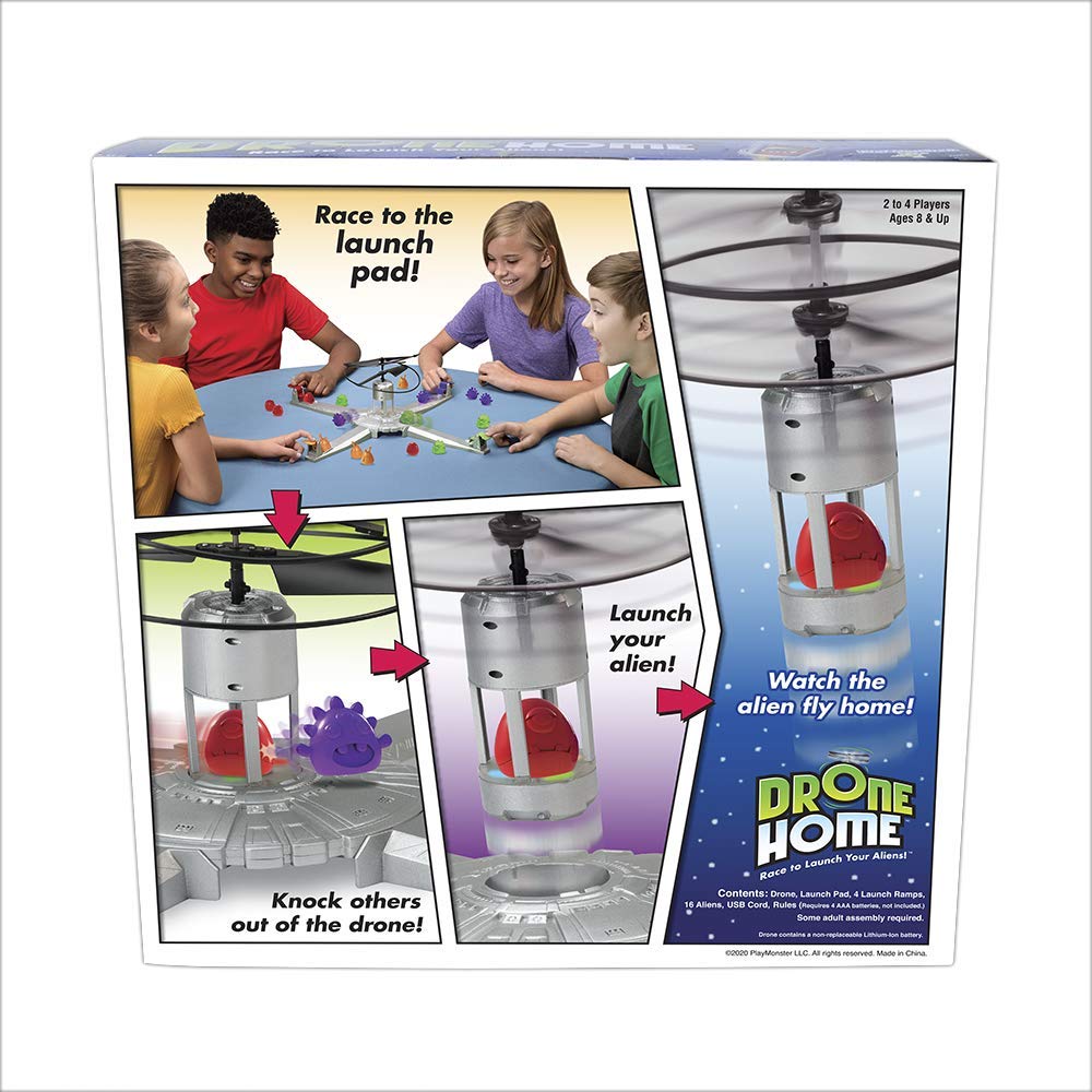 Foto 4 pulgar | Juego De Mesa Playmonster Drone Home Para 2 A 4 Jugadores Mayores De 8 Años - Venta Internacional.