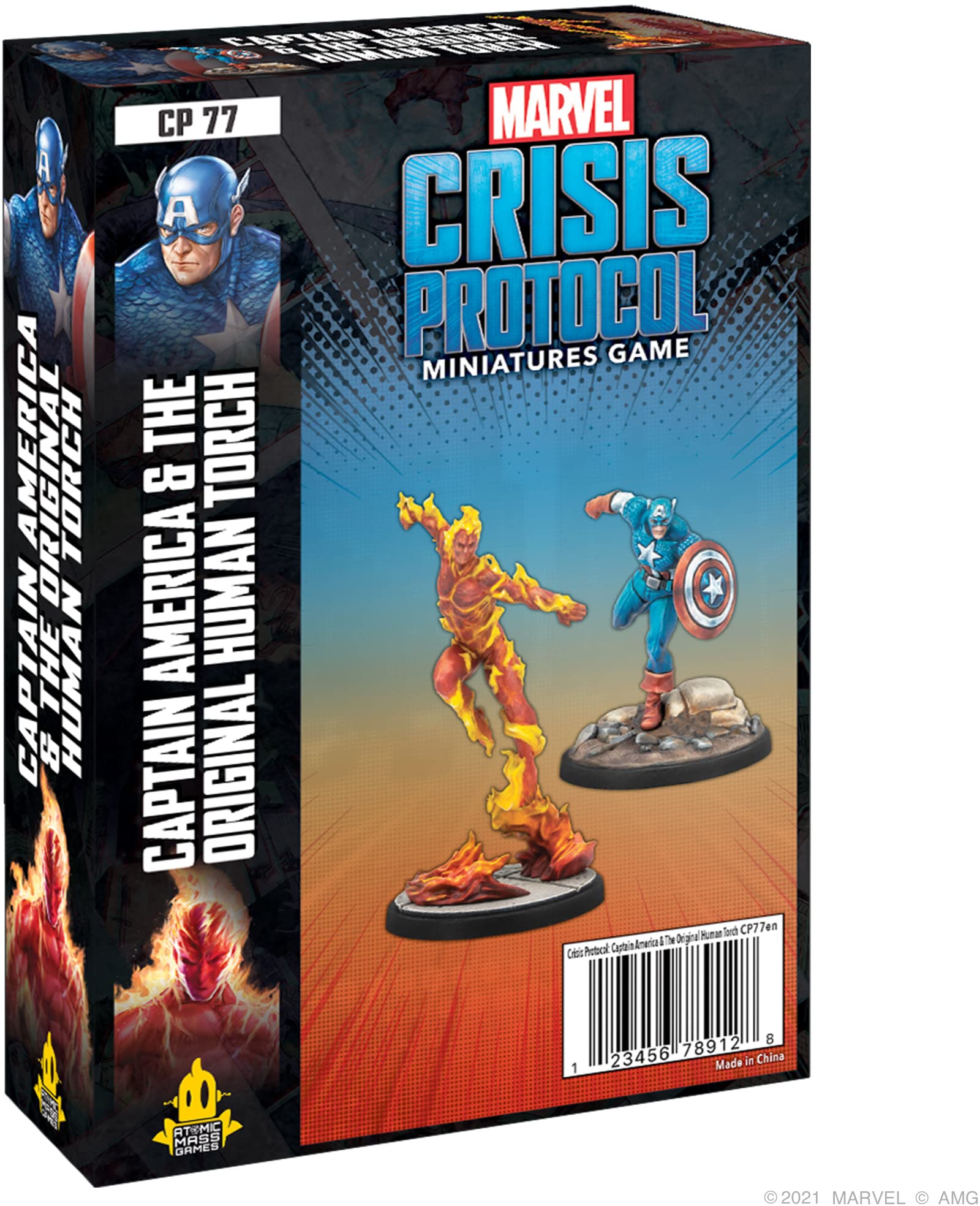 Juego De Sobremesa De Superhéroes Atomic Mass Marvel Crisis Protocol - Venta Internacional.