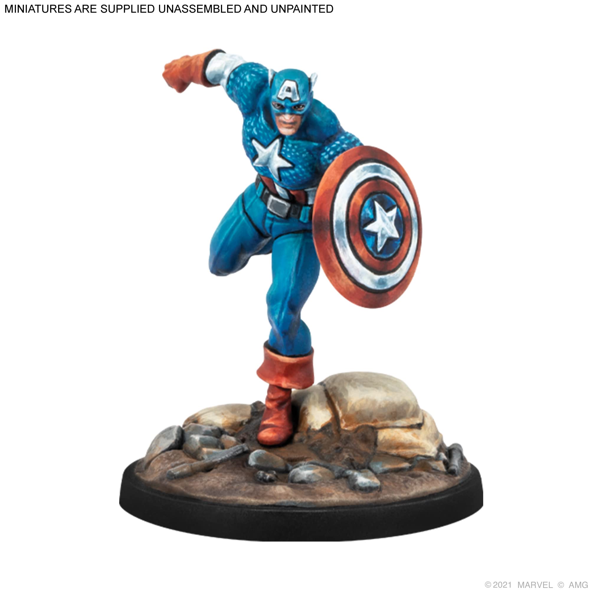 Foto 2 | Juego De Sobremesa De Superhéroes Atomic Mass Marvel Crisis Protocol - Venta Internacional.