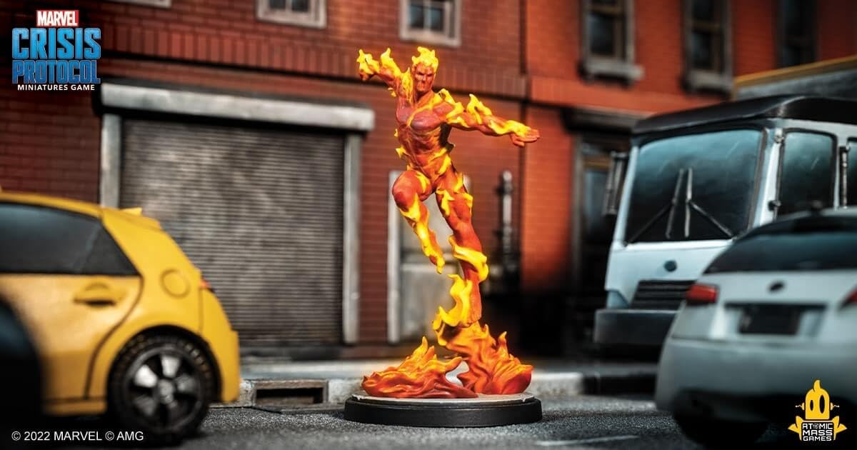 Foto 5 | Juego De Sobremesa De Superhéroes Atomic Mass Marvel Crisis Protocol - Venta Internacional.