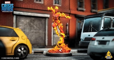 Foto 5 | Juego De Sobremesa De Superhéroes Atomic Mass Marvel Crisis Protocol - Venta Internacional.