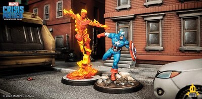 Foto 6 | Juego De Sobremesa De Superhéroes Atomic Mass Marvel Crisis Protocol - Venta Internacional.