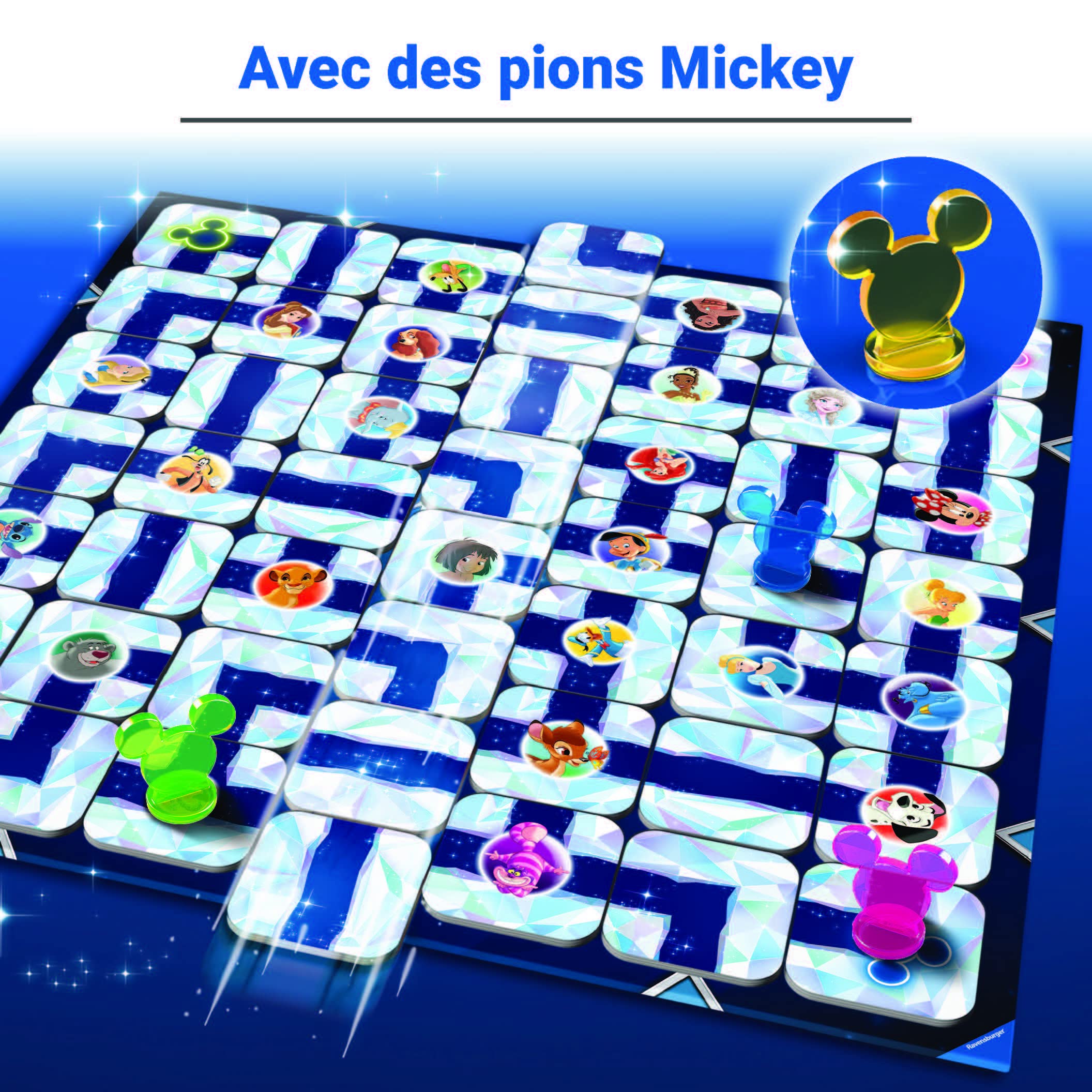 Foto 6 pulgar | Juego De Mesa Ravensburger Disney Labyrinth Centenary Edition - Venta Internacional.