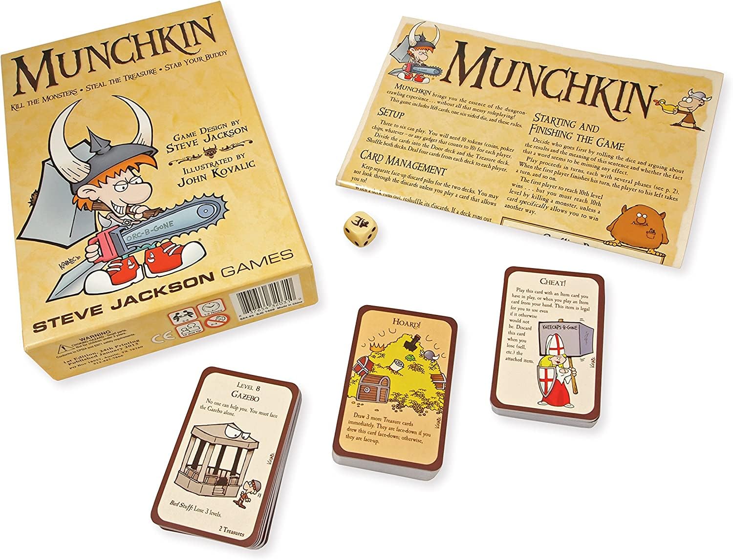 Foto 4 pulgar | Juego De Cartas Steve Jackson Games Munchkin Para 3-6 Jugadores - Venta Internacional.