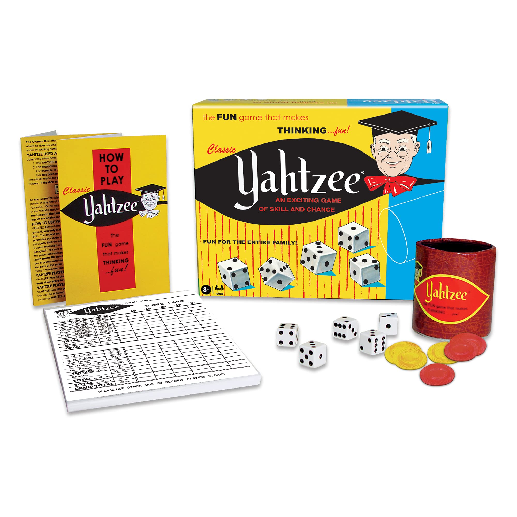 Foto 2 pulgar | Movimientos Ganadores De Game Classic Yahtzee Con Ilustraciones Retro - Venta Internacional.