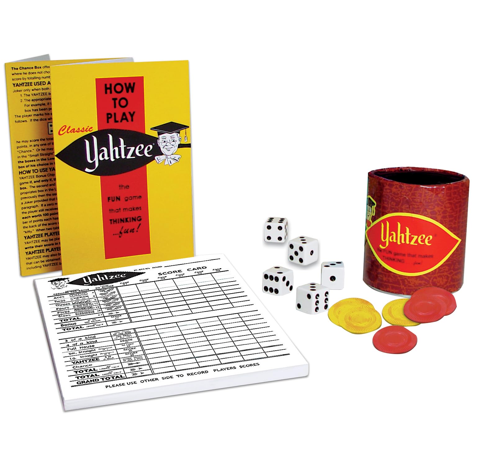 Foto 3 pulgar | Movimientos Ganadores De Game Classic Yahtzee Con Ilustraciones Retro - Venta Internacional.