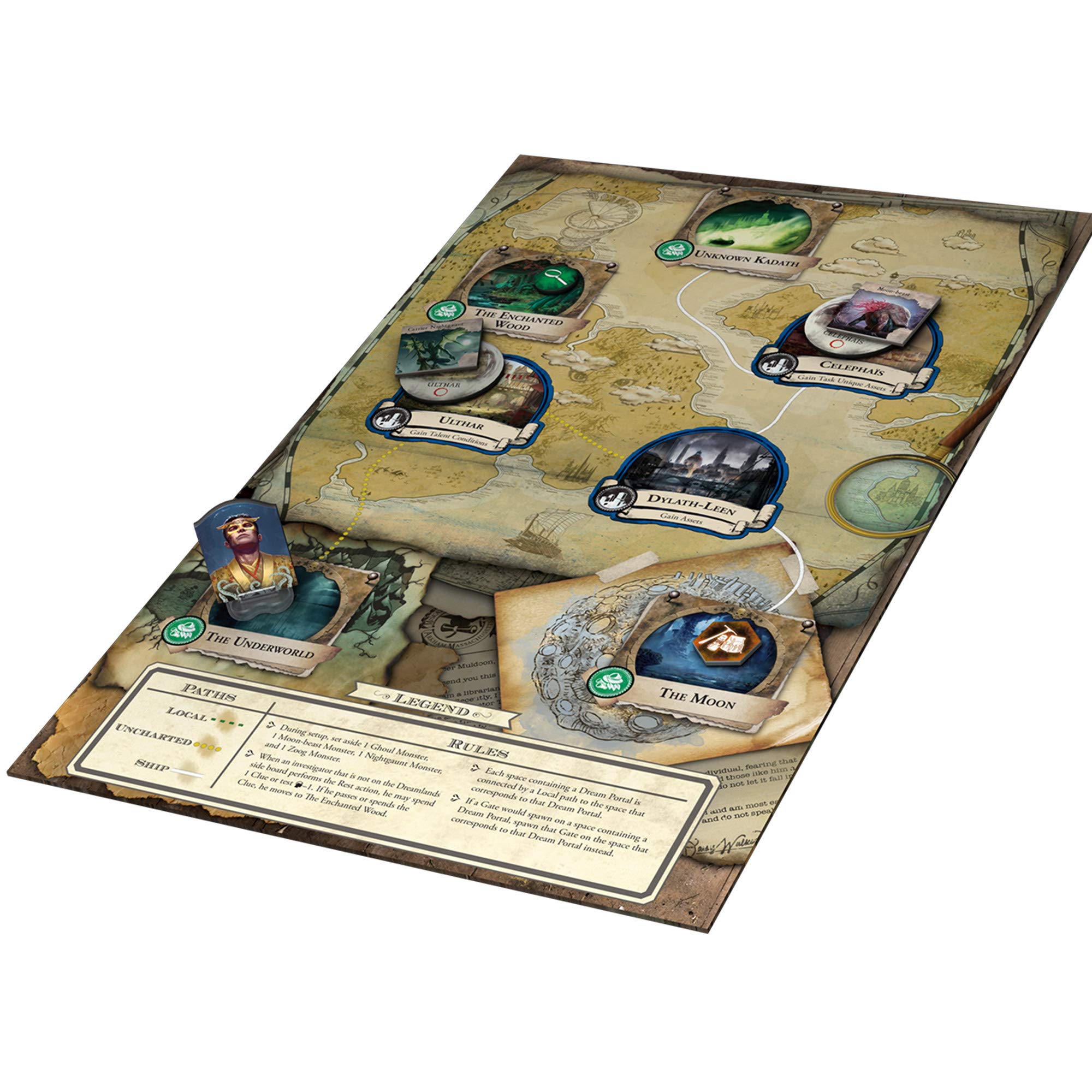 Foto 4 pulgar | Expansión De Juegos De Mesa Eldritch Horror The Dreamlands 14+ Age - Venta Internacional.