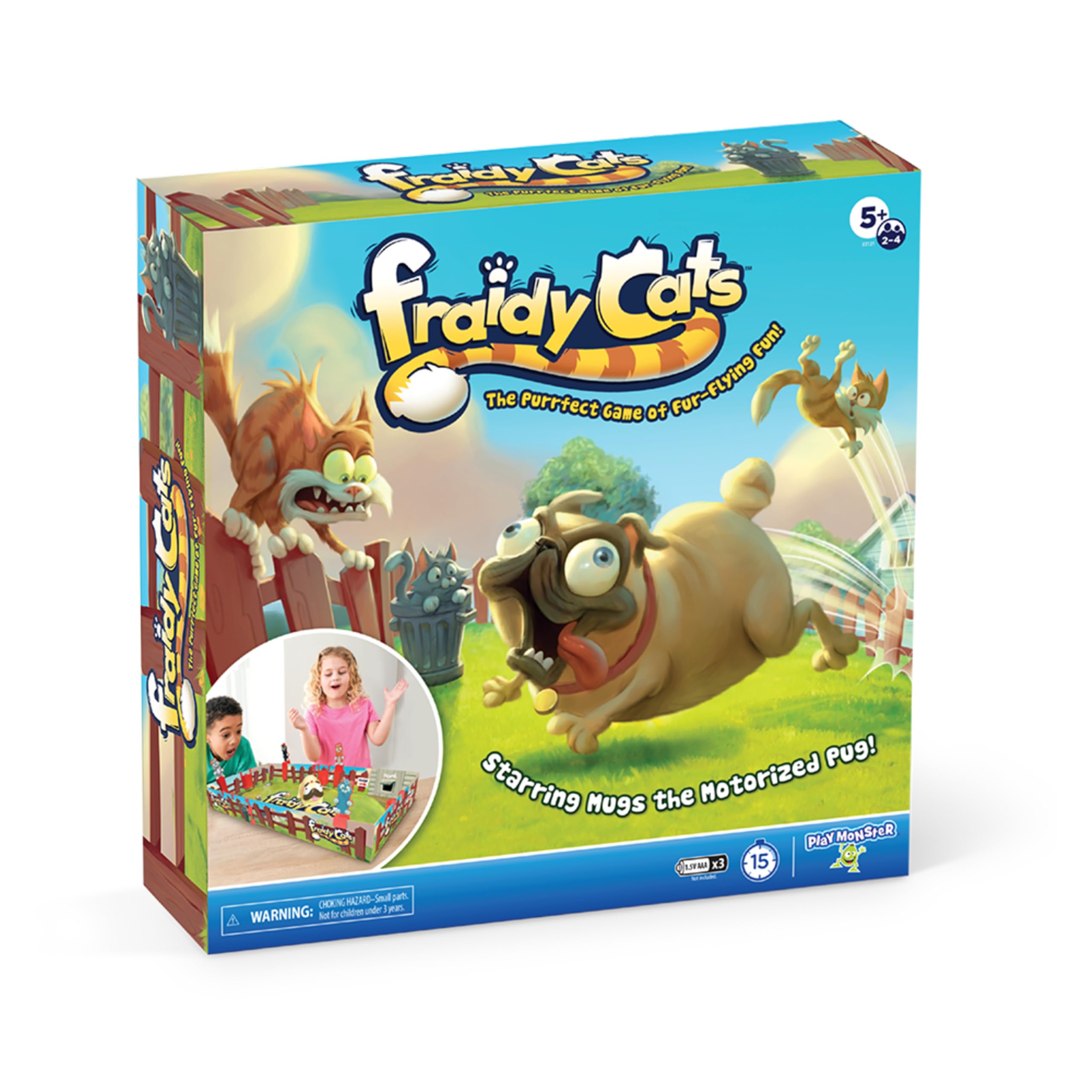 Foto 2 pulgar | Juego De Mesa Playmonster Fraidy Cats Interactive Kids 5+ Years - Venta Internacional.