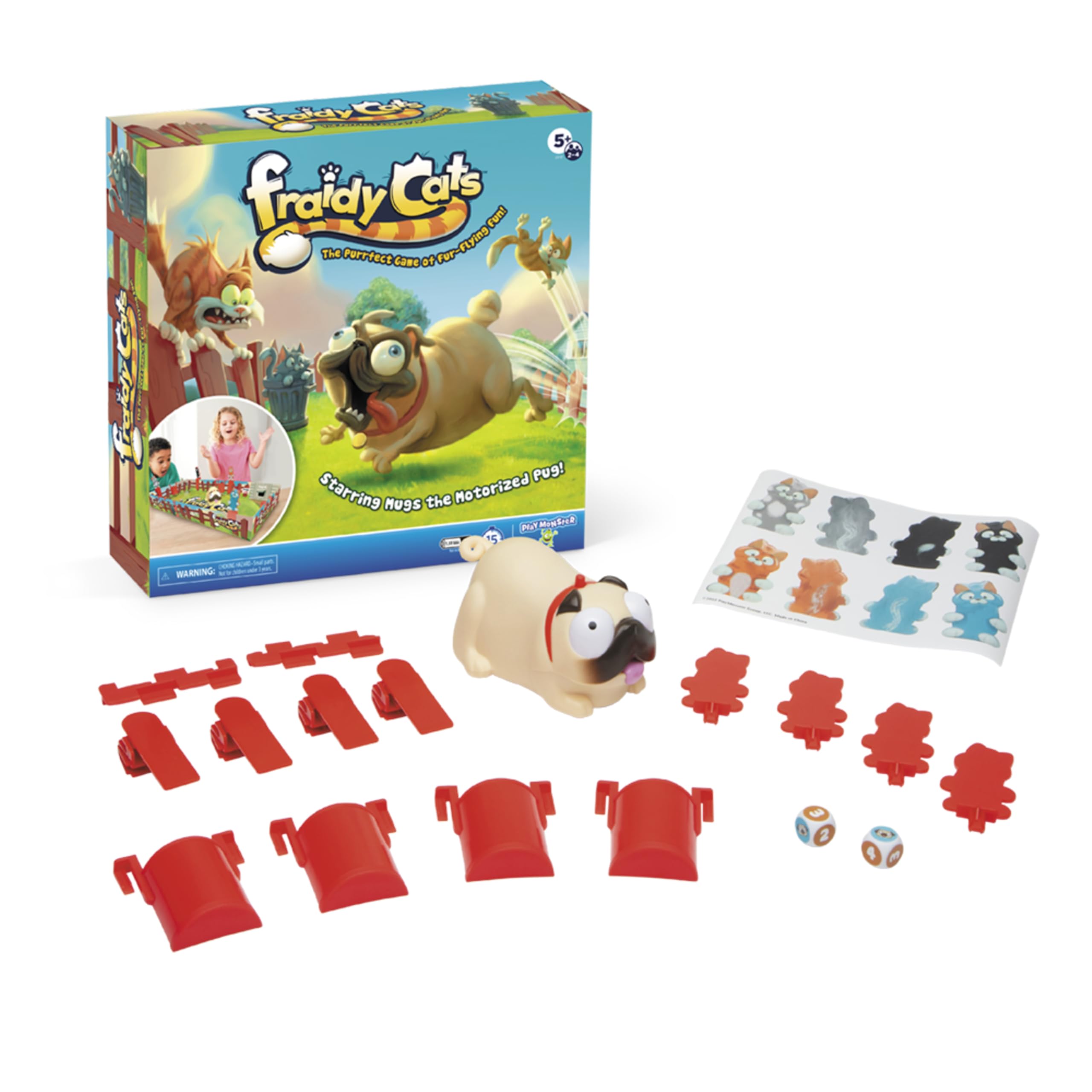 Foto 3 pulgar | Juego De Mesa Playmonster Fraidy Cats Interactive Kids 5+ Years - Venta Internacional.