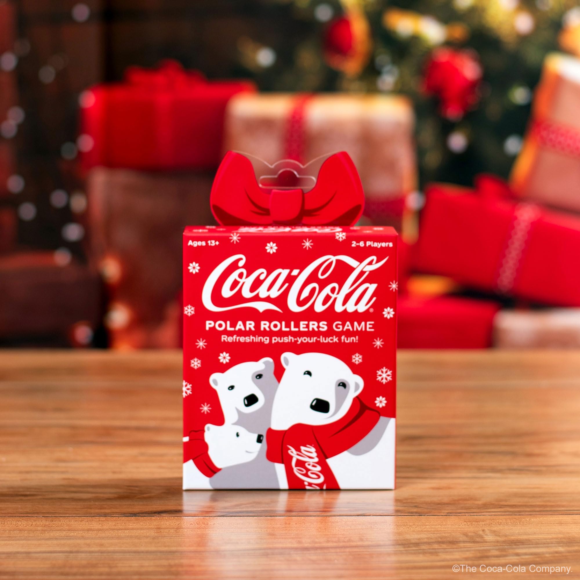 Foto 3 pulgar | Juego De Mesa Funko Coca-cola Polar Rollers Para 2-6 Jugadores - Venta Internacional.