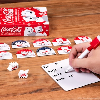 Foto 5 | Juego De Mesa Funko Coca-cola Polar Rollers Para 2-6 Jugadores - Venta Internacional.