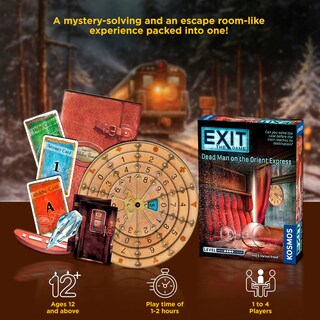 Foto 2 | Juego De Cartas Thames & Kosmos Exit: El Juego Dead Man On The Orient Express - Venta Internacional.