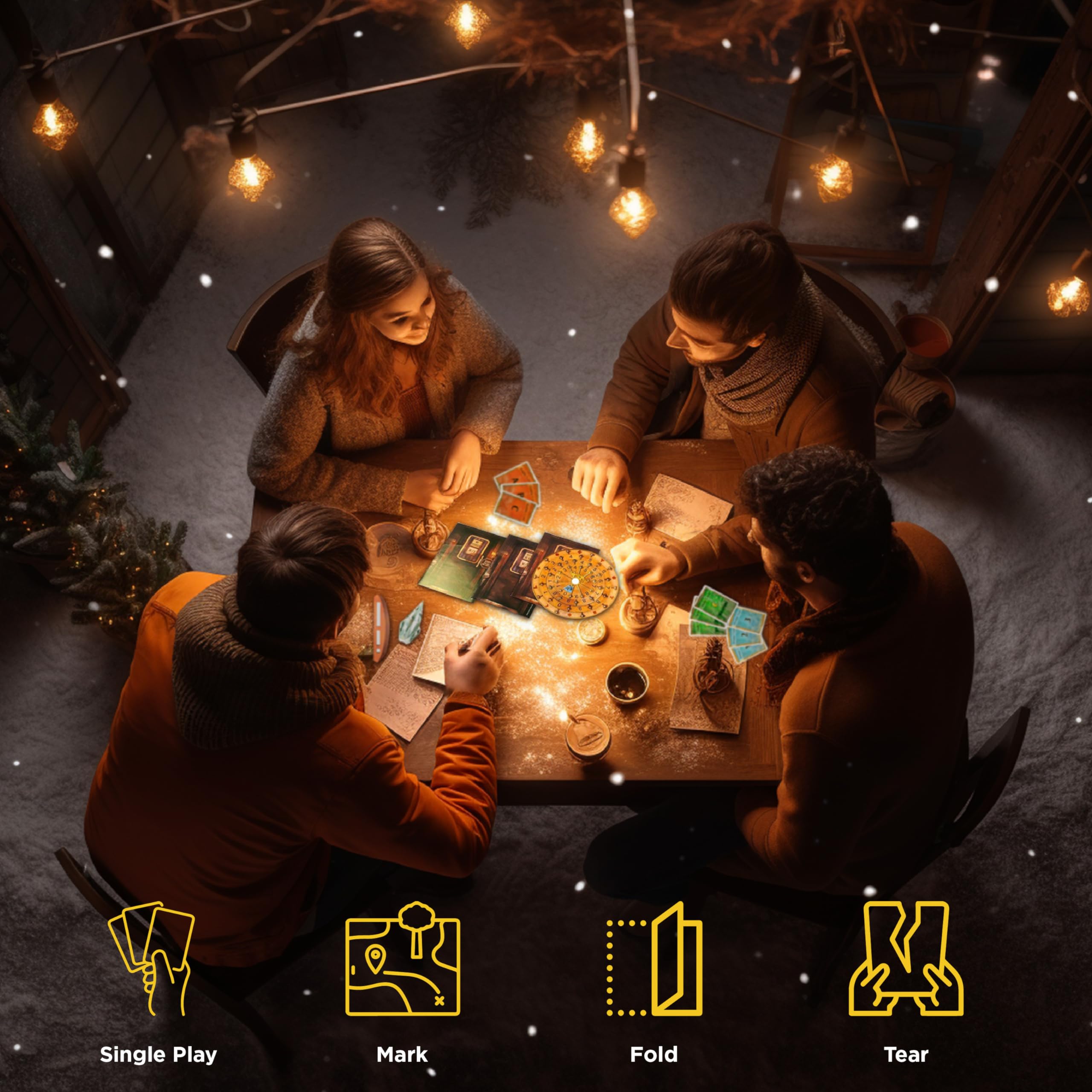 Foto 5 pulgar | Juego De Cartas Thames & Kosmos Exit: El Juego Dead Man On The Orient Express - Venta Internacional.