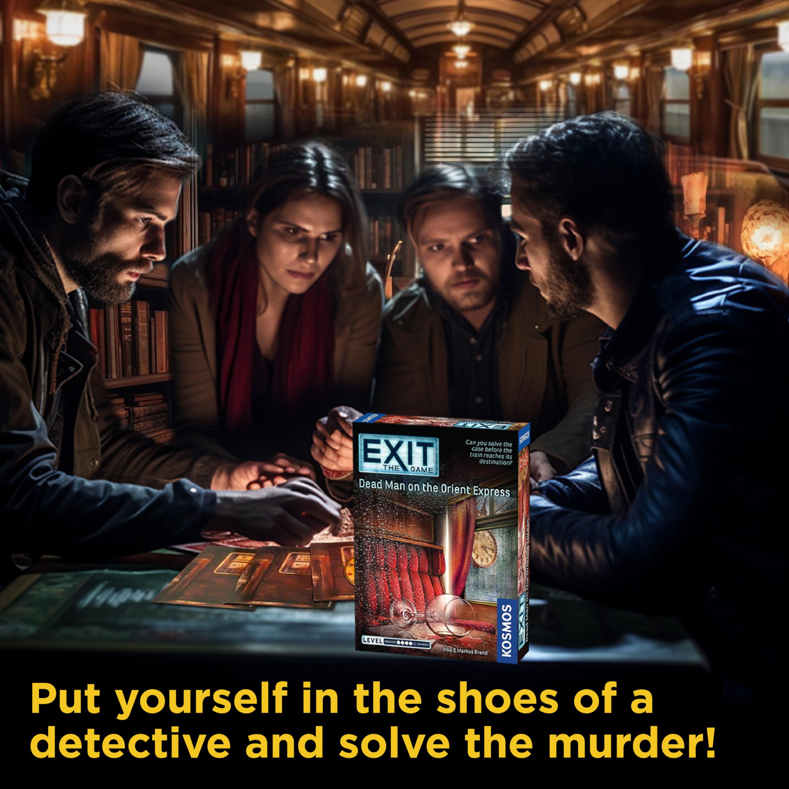 Foto 6 pulgar | Juego De Cartas Thames & Kosmos Exit: El Juego Dead Man On The Orient Express - Venta Internacional.