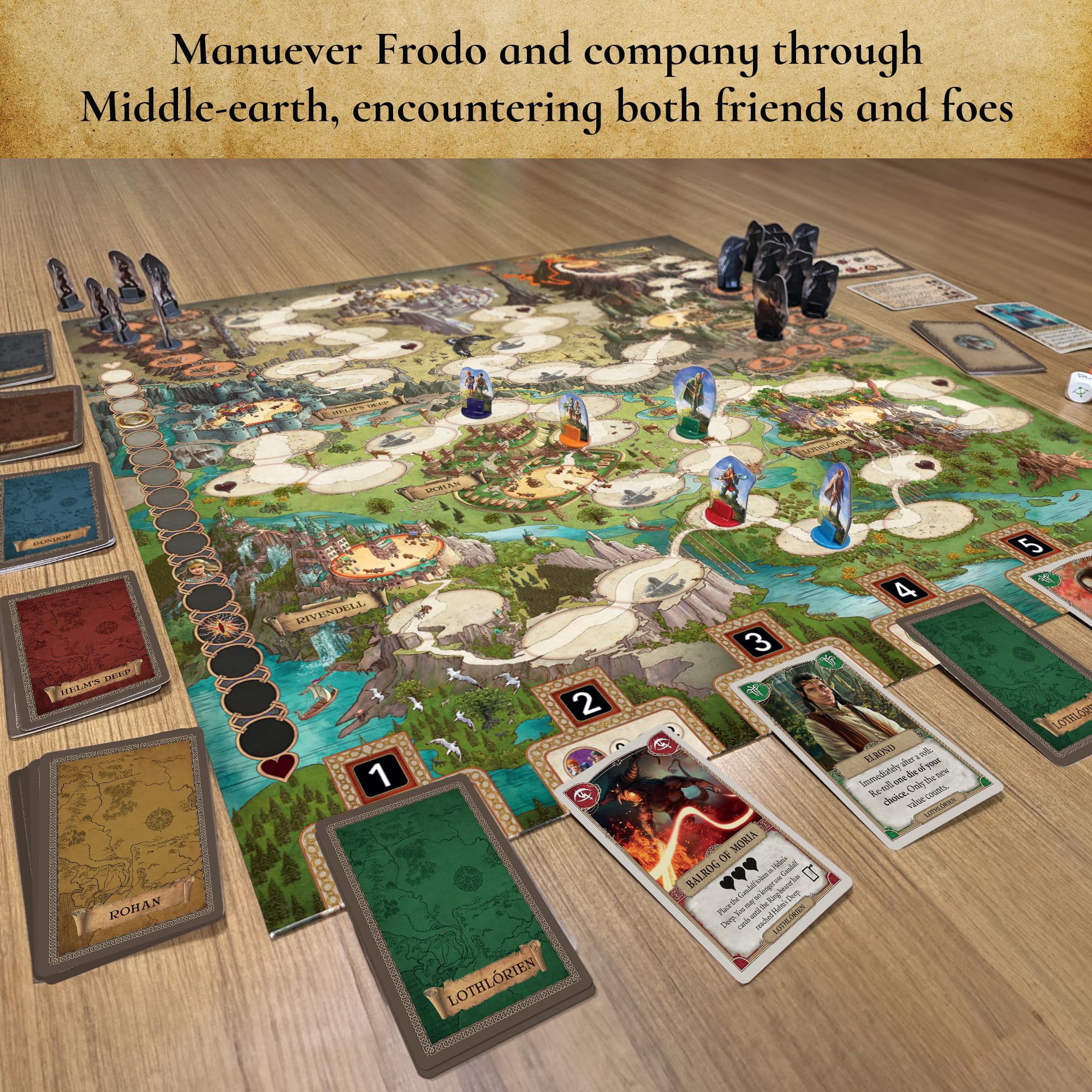 Foto 4 pulgar | Juego De Mesa Thames & Kosmos El Señor De Los Anillos: Adventure To Mount Doom - Venta Internacional.