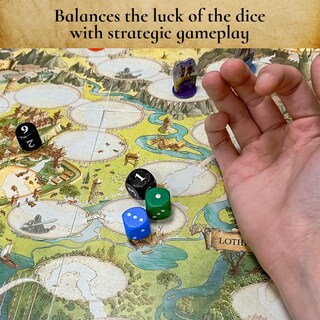 Foto 5 | Juego De Mesa Thames & Kosmos El Señor De Los Anillos: Adventure To Mount Doom - Venta Internacional.