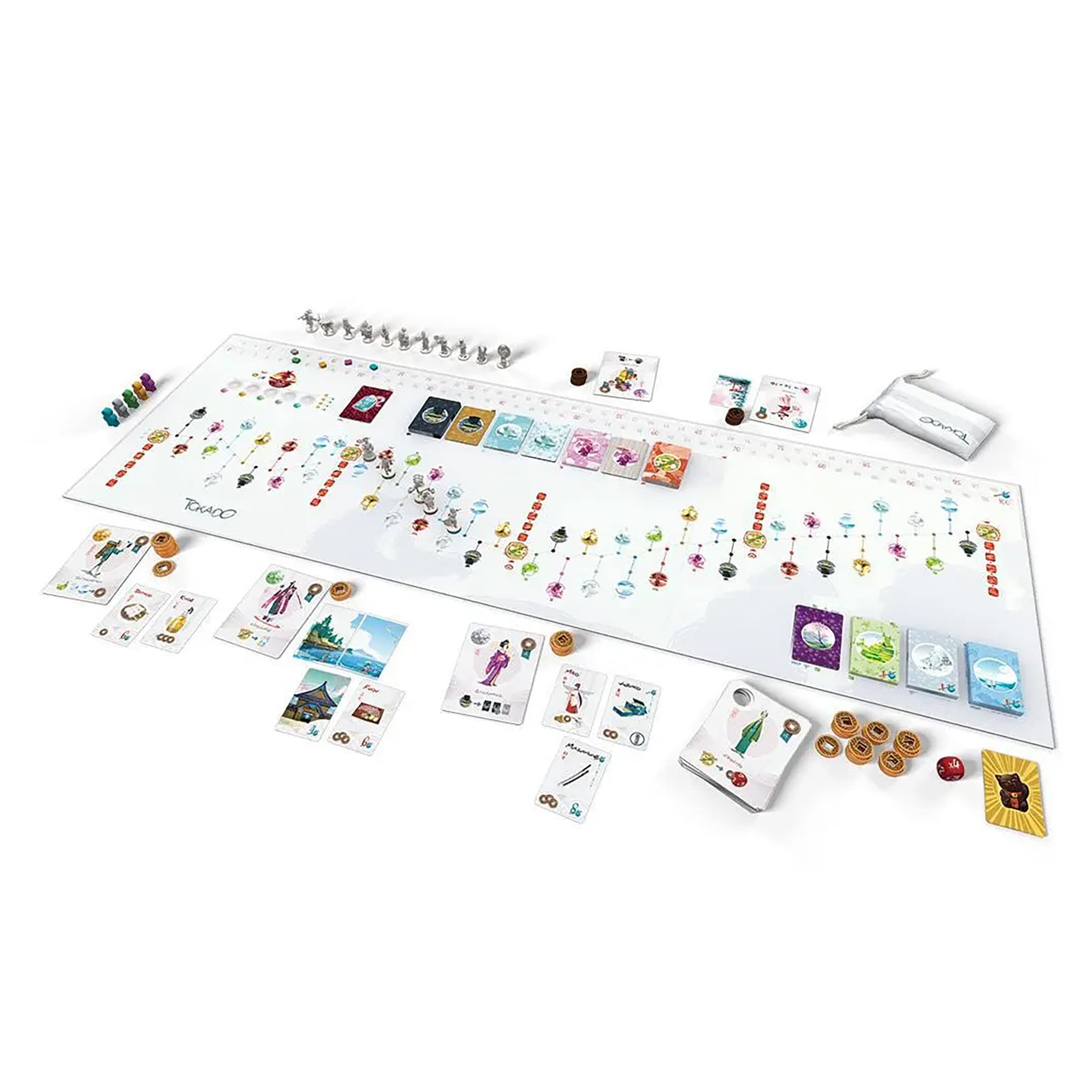 Foto 3 | Juego De Mesa Tokaido Deluxe Travel Adventure Strategy Para Mayores De 8 Años - Venta Internacional.
