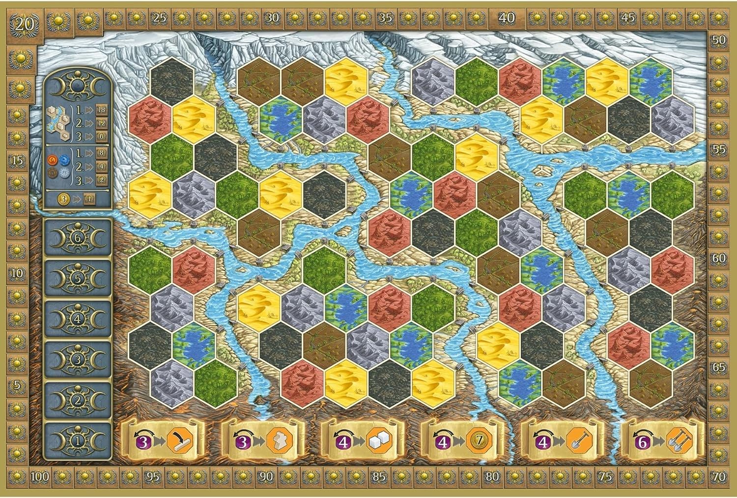 Foto 6 pulgar | Juego De Mesa De Expansión Capstone Games Terra Mystica Fire & Ice - Venta Internacional.