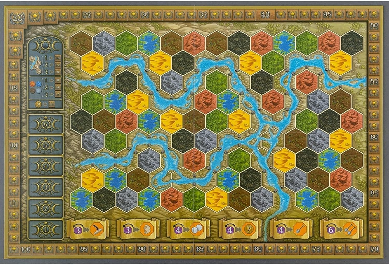 Foto 7 pulgar | Juego De Mesa De Expansión Capstone Games Terra Mystica Fire & Ice - Venta Internacional.