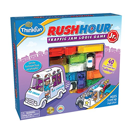 Foto 3 pulgar | Juego De Lógica Thinkfun Rush Hour Junior, Juguete Stem Para Niños De 5 Años O Más - Venta Internacional.