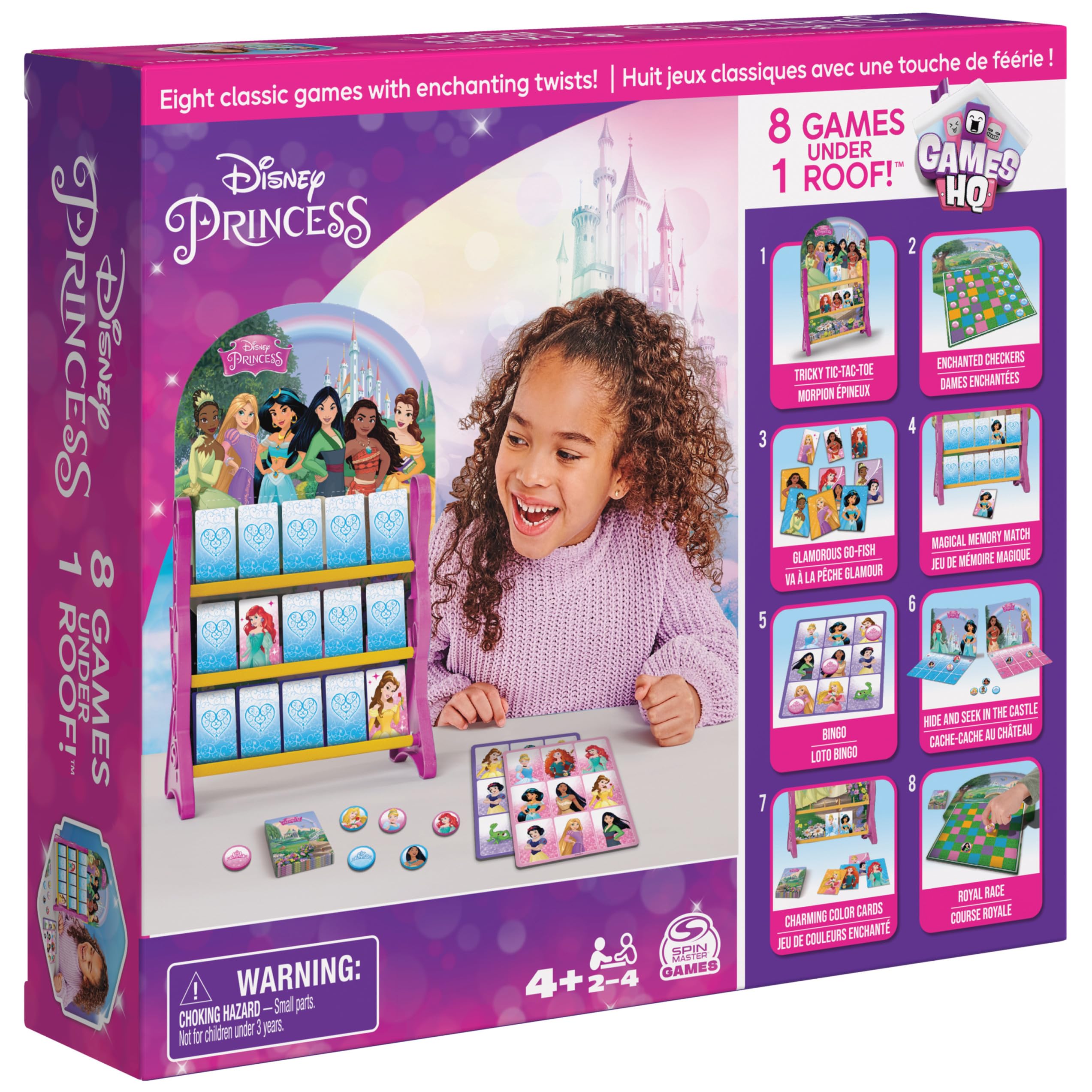 Foto 3 pulgar | Juegos De Mesa Spin Master Disney Princess Para Niños Mayores De 4 Años - Venta Internacional.