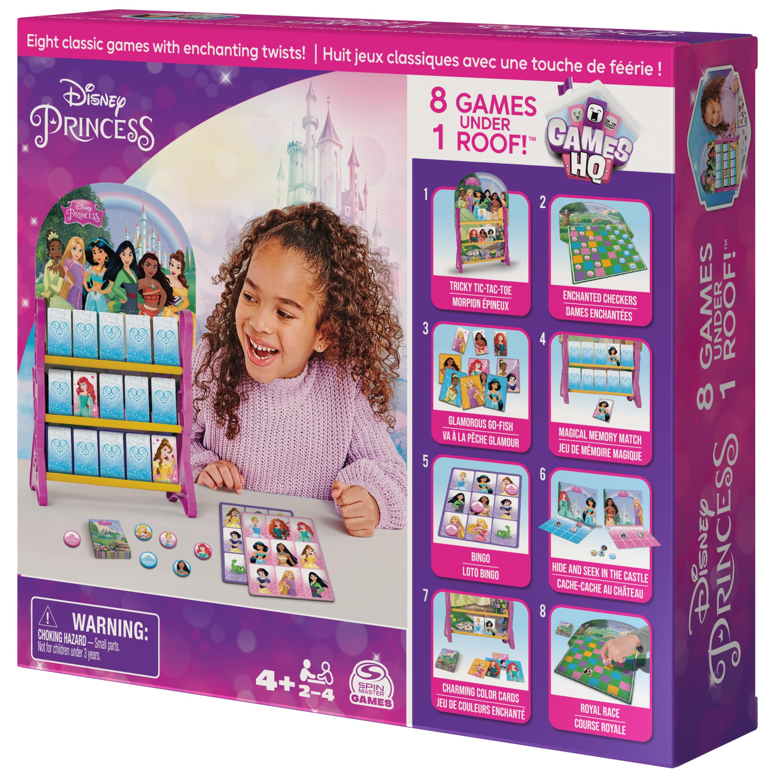 Foto 5 pulgar | Juegos De Mesa Spin Master Disney Princess Para Niños Mayores De 4 Años - Venta Internacional.