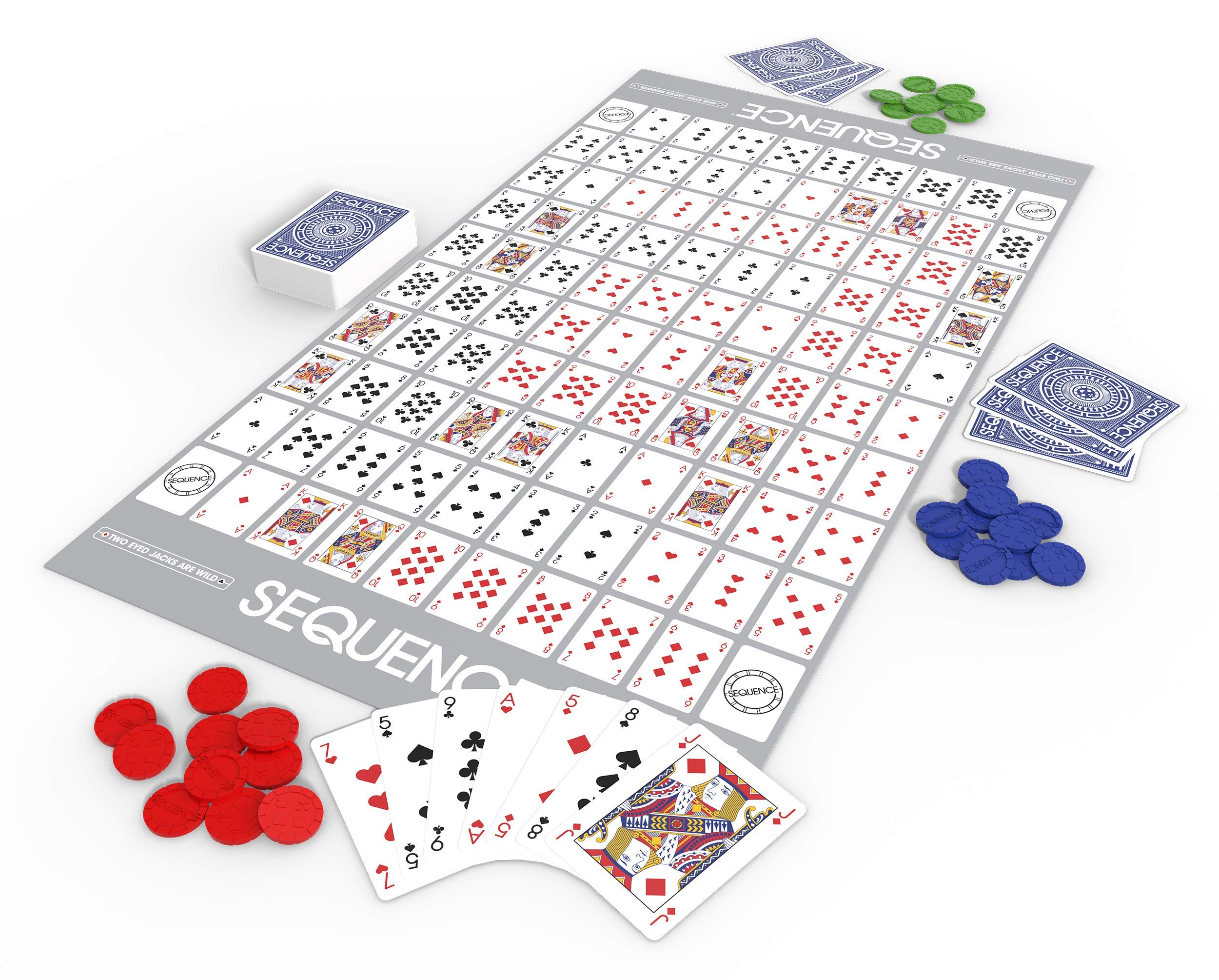 Foto 2 | Set De Juego Goliath Sequence Luxury Edition Con Tapete De Juego Azul - Venta Internacional.