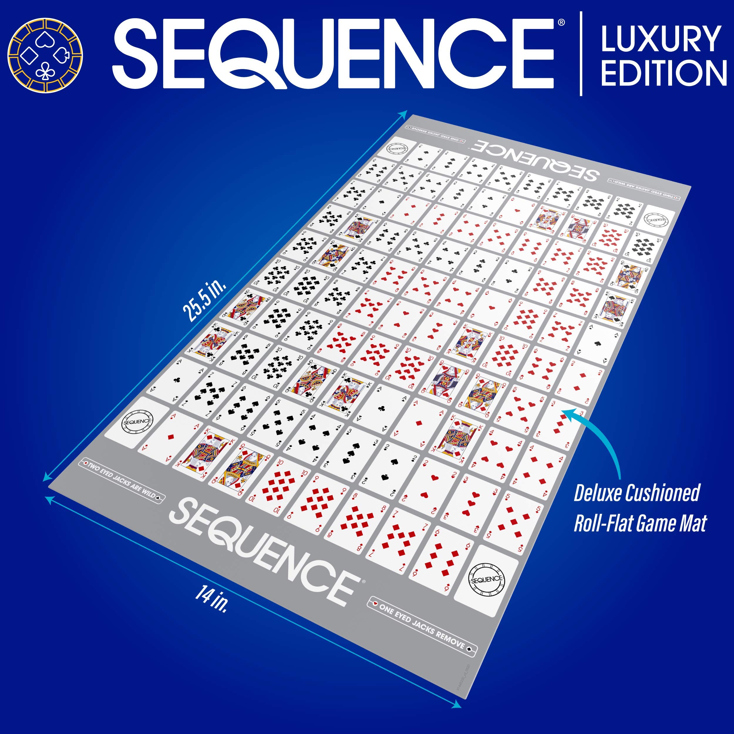 Foto 7 | Set De Juego Goliath Sequence Luxury Edition Con Tapete De Juego Azul - Venta Internacional.