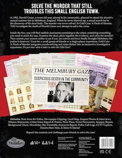 Foto 7 | Murder Mystery Game Thinkfun Cold Case: A Pinch Of Murder - Venta Internacional.