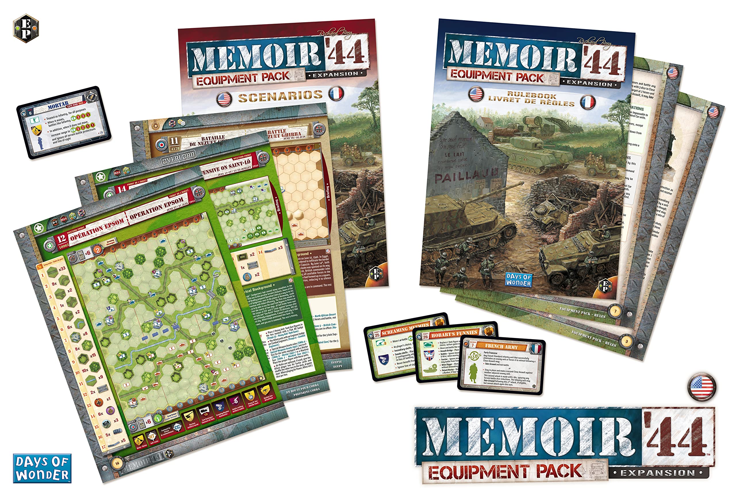 Foto 3 pulgar | Paquete De Equipo Memoir '44 Expansion Para Juegos De Mesa Para Mayores De 8 Años - Venta Internacional.
