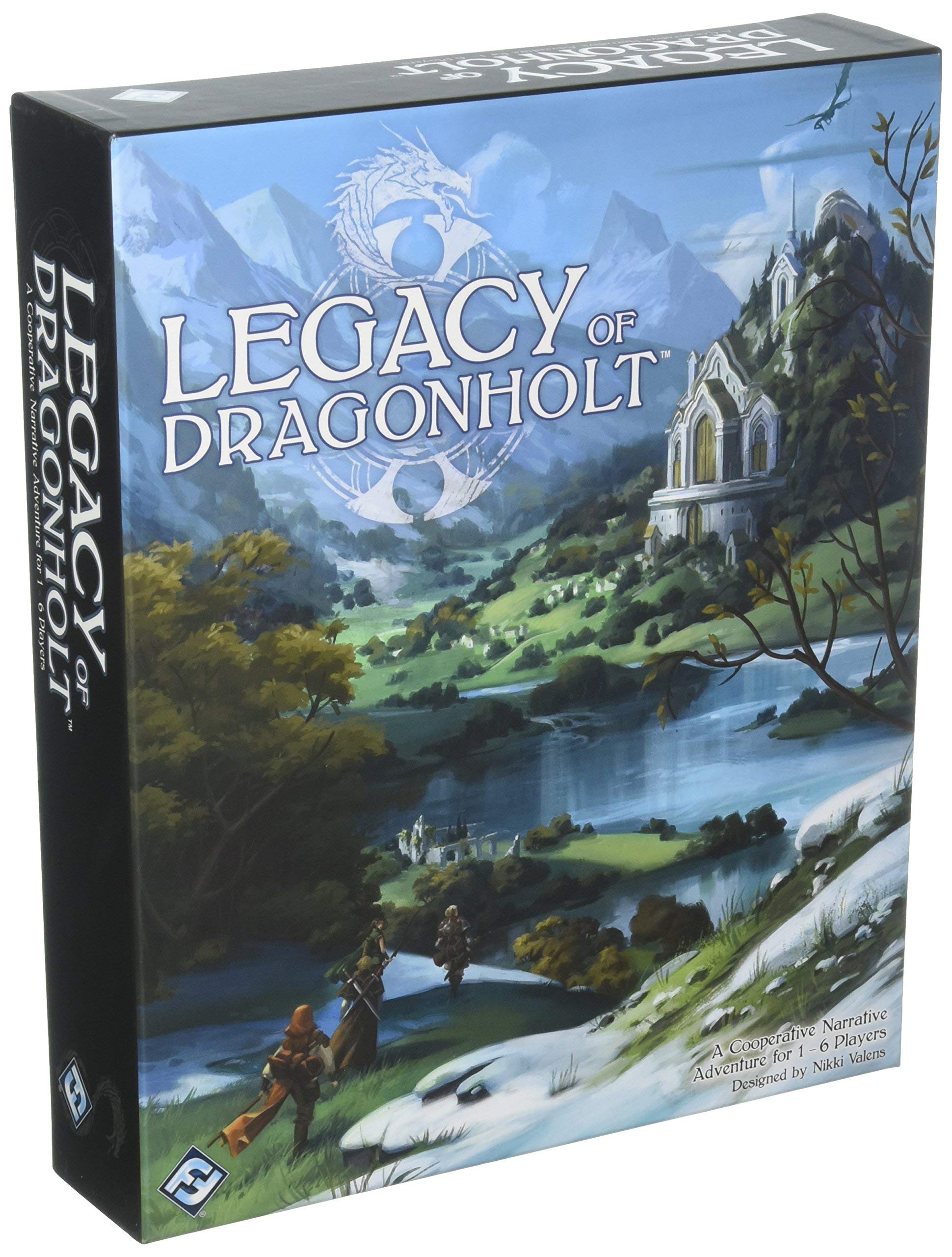 Juego De Mesa Fantasy Flight Games Legacy Of Dragonholt 14+ - Venta Internacional.