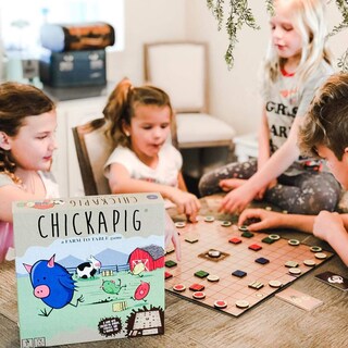 Foto 2 | Juego De Mesa Buffalo Games Chickapig Farm To Table - Venta Internacional.