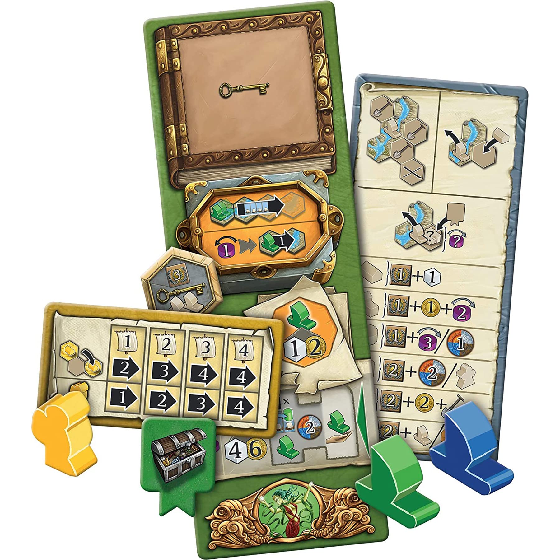 Foto 4 pulgar | Expansión De Juegos De Mesa Capstone Games Terra Mystica Merchants - Venta Internacional.