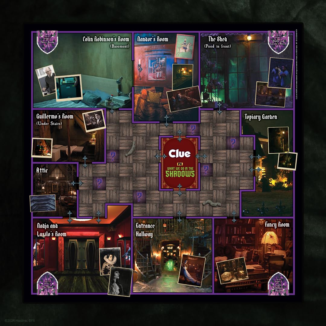 Foto 3 pulgar | Juego De Mesa Usaopoly Clue: What We Do In The Shadows (serie De Televisión) - Venta Internacional.