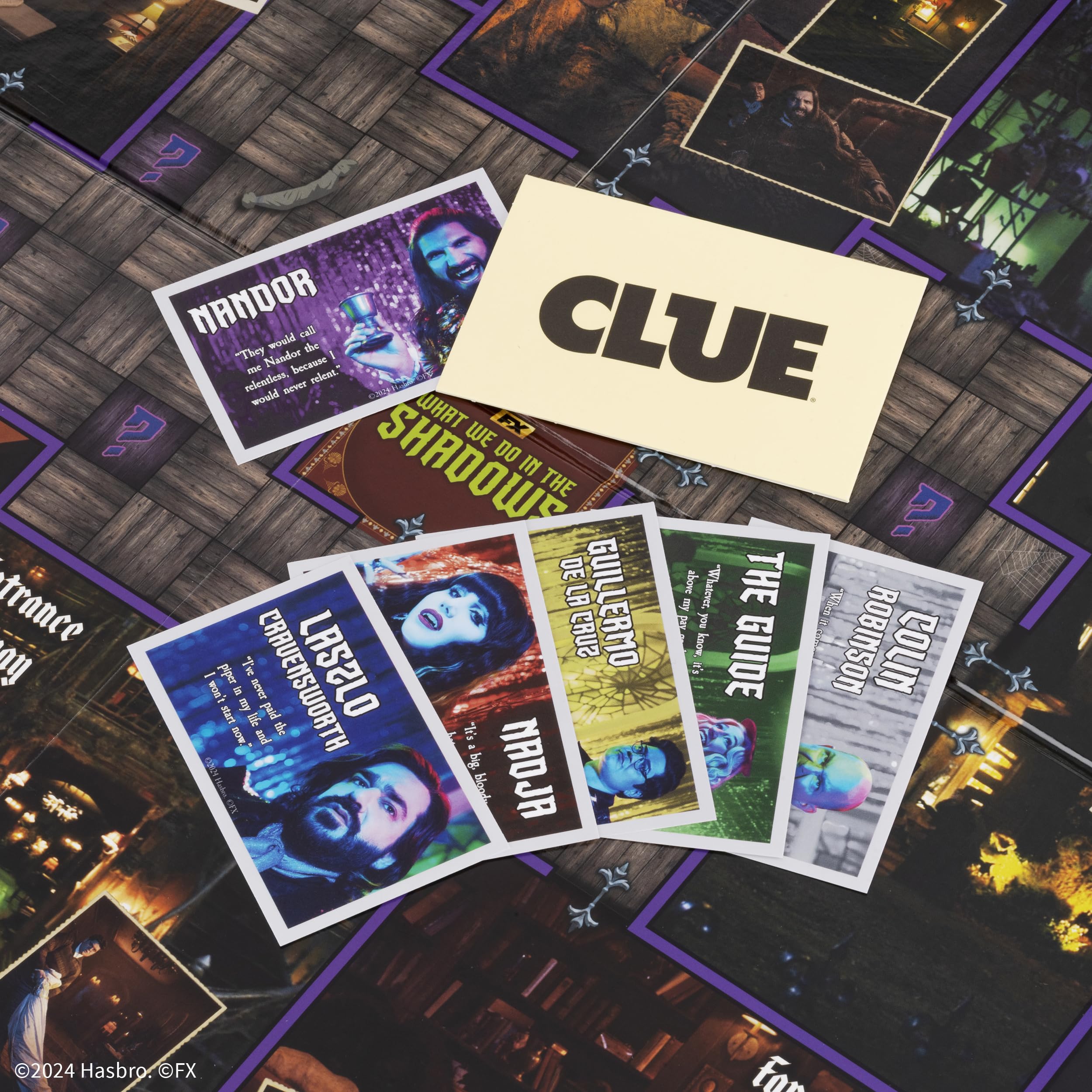 Foto 6 pulgar | Juego De Mesa Usaopoly Clue: What We Do In The Shadows (serie De Televisión) - Venta Internacional.