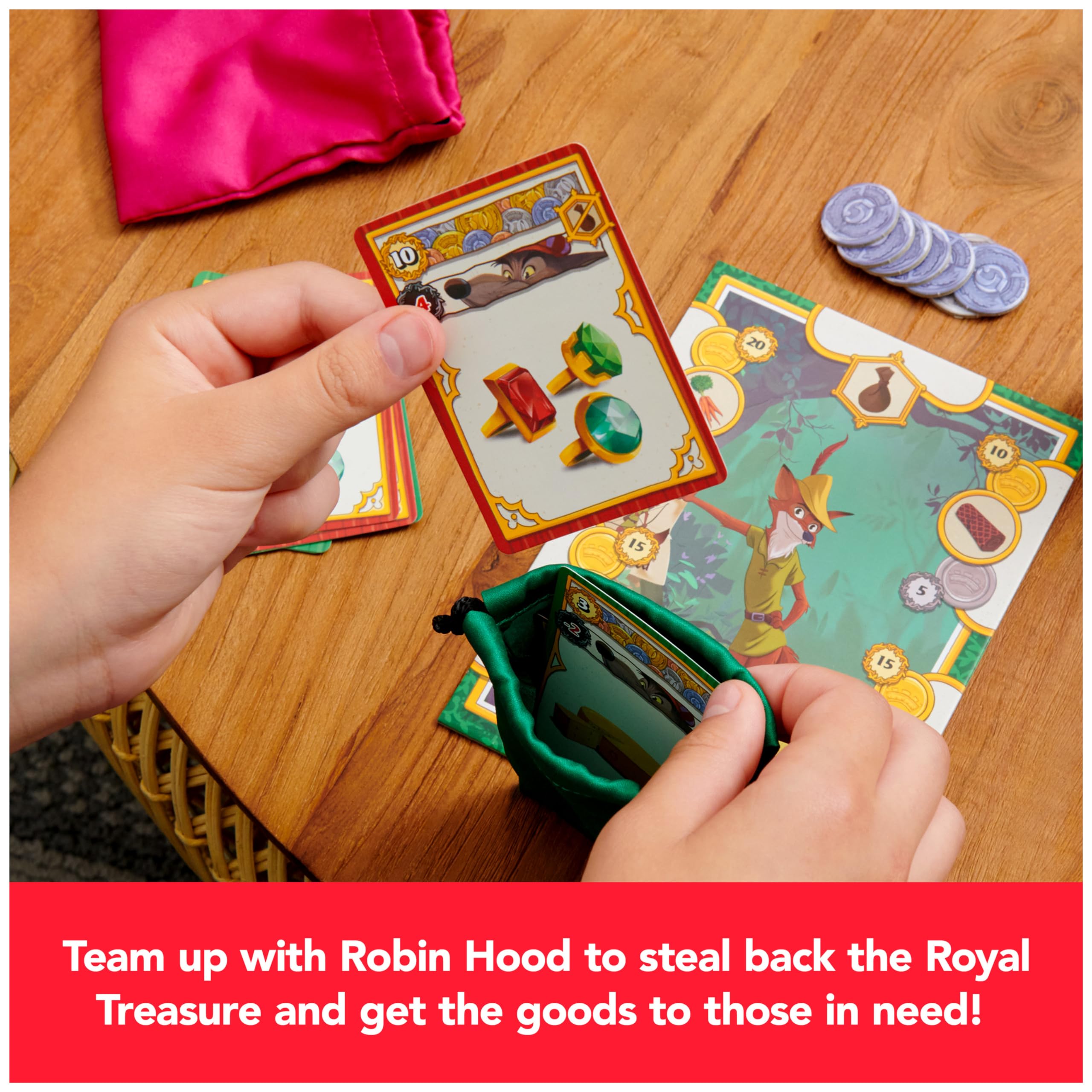 Foto 5 pulgar | Juego De Mesa Spin Master Disney Robin Hood Sheriff Of Nottingham - Venta Internacional.