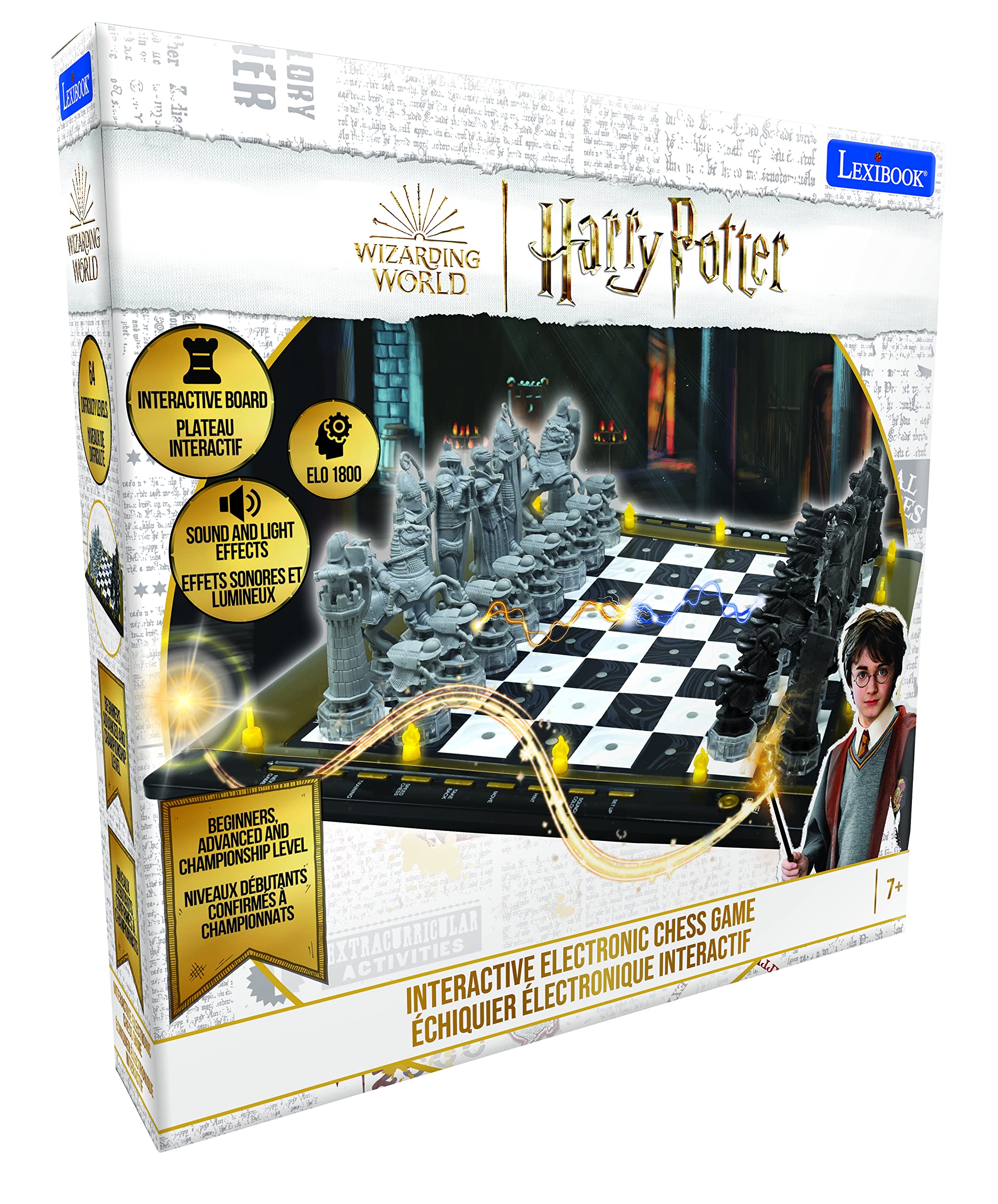 Foto 7 pulgar | Lexibook Electrónico Del Juego De Ajedrez Harry Potter Con 32 Piezas - Venta Internacional.