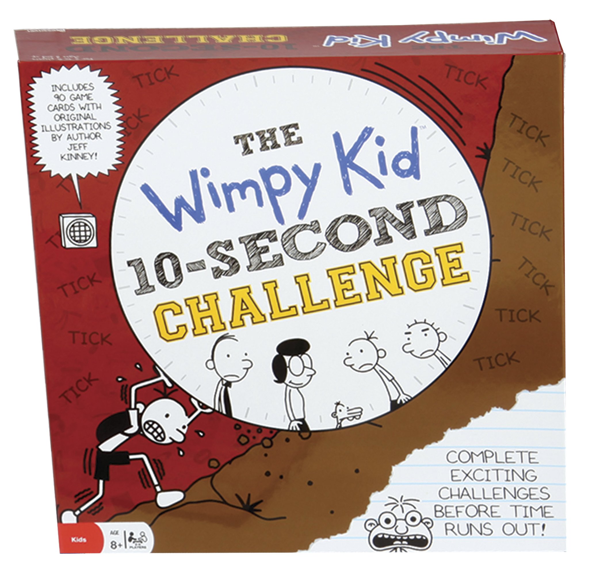 Juego Pressman Diary Of A Wimpy Kid: Desafío De 10 Segundos - Venta Internacional.